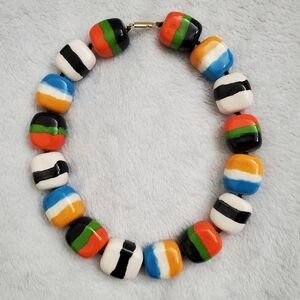 VTG Statement Beaded Necklace